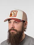 Бейсболка GOORIN BROTHERS арт. 101-2345 (кирпичный /кремовый)